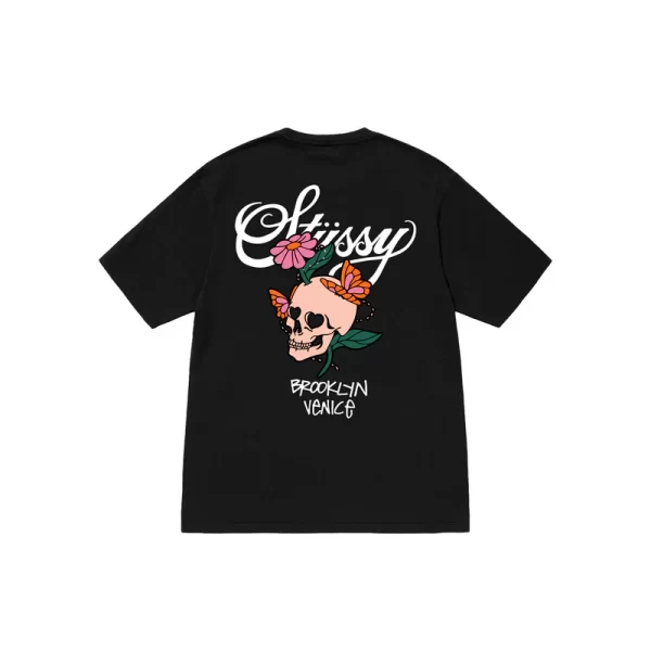 Stussy Floral Heaven Hell T-Shirt
