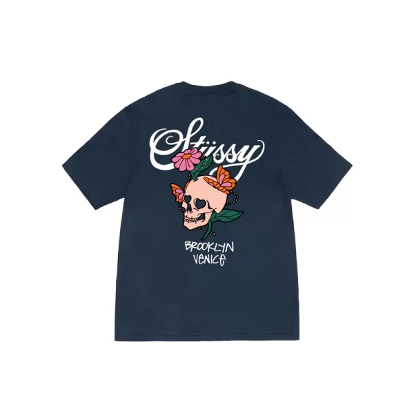 Stussy Floral Heaven Hell T-Shirt - Hình ảnh 5