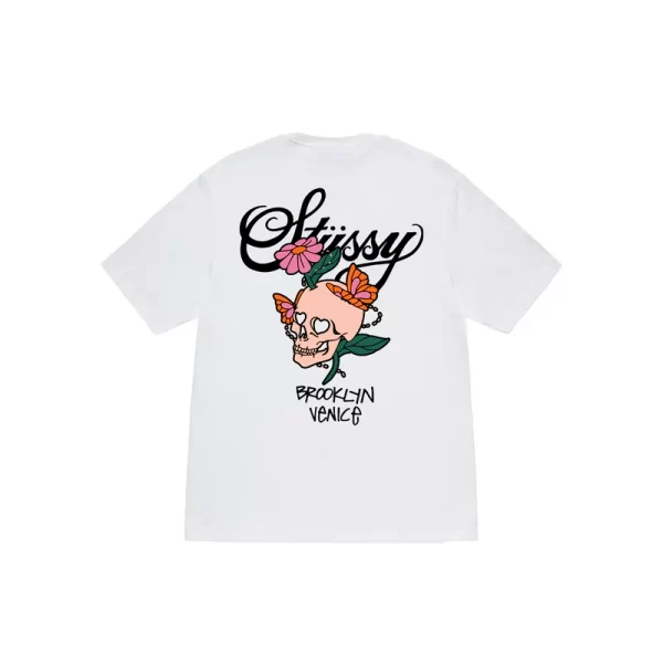 Stussy Floral Heaven Hell T-Shirt - Hình ảnh 3