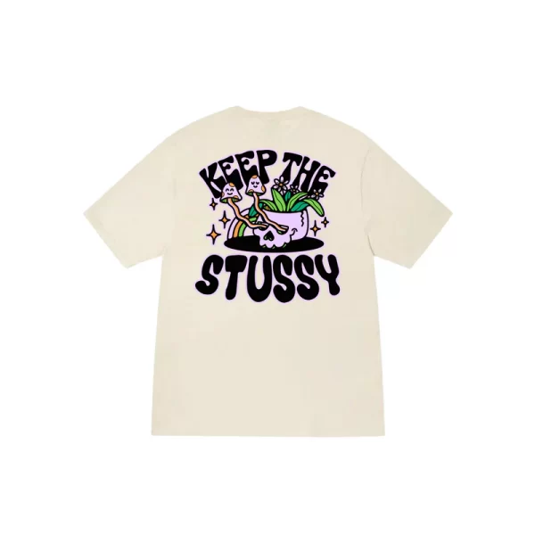 Stussy Floral Keep the Stussy T-Shirt - Hình ảnh 5