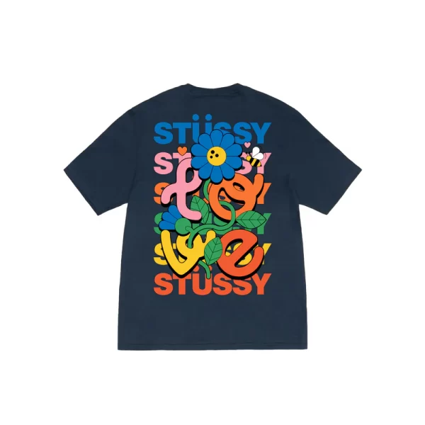 Stussy Floral LOVE T-Shirt
