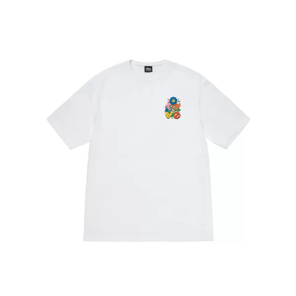Stussy Floral LOVE T-Shirt - Hình ảnh 3