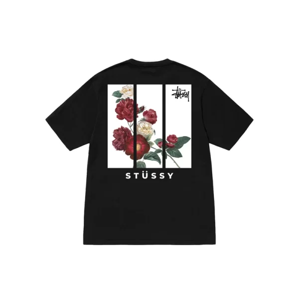 Stussy Floral Line T-Shirt - Hình ảnh 4