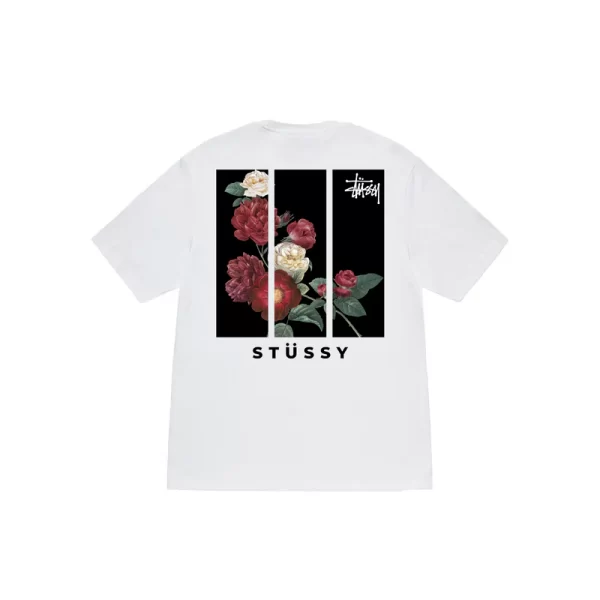 Stussy Floral Line T-Shirt - Hình ảnh 2