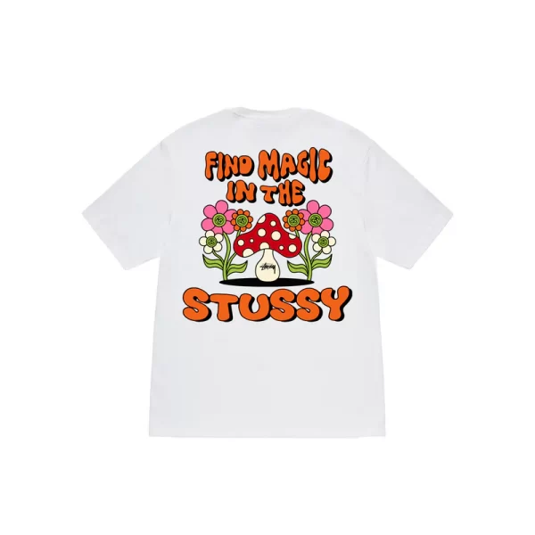 Stussy Floral Magic T-Shirt - Hình ảnh 4
