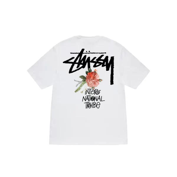 Stussy Floral Minimal T-Shirt - Hình ảnh 2