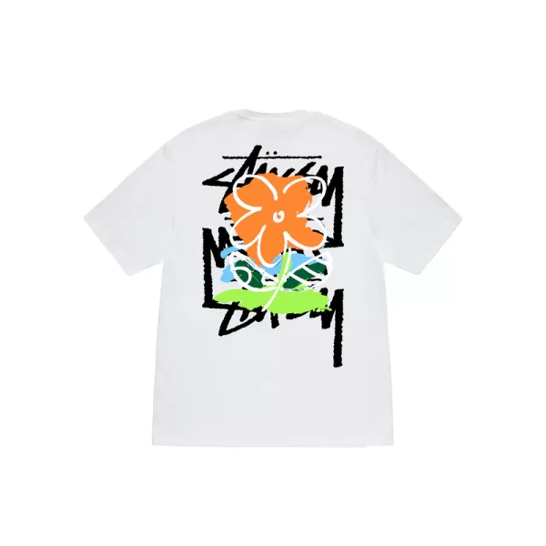 Stussy Floral Painting T-Shirt - Hình ảnh 2