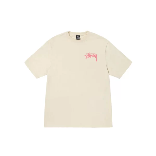 Stussy Floral Pink Rose T-Shirt - Hình ảnh 9