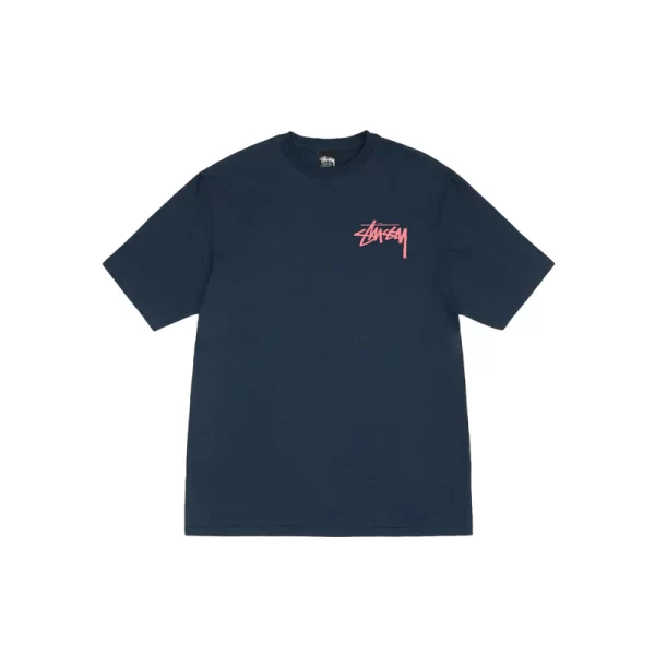 Stussy Floral Pink Rose T-Shirt - Hình ảnh 5
