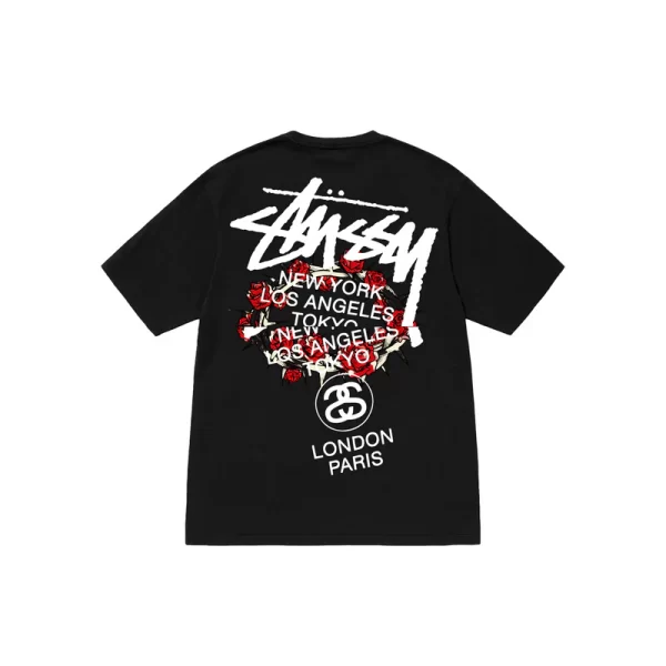 Stussy Floral RedTrap T-Shirt