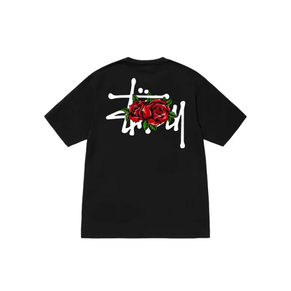Stussy Floral Rose T-Shirt