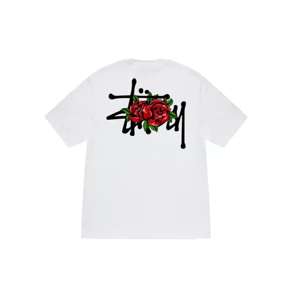 Stussy Floral Rose T-Shirt - Hình ảnh 3