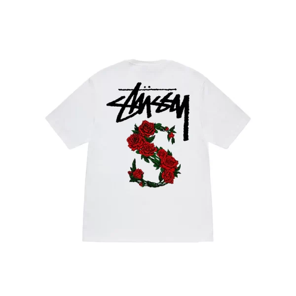 Stussy Floral S T-Shirt - Hình ảnh 3