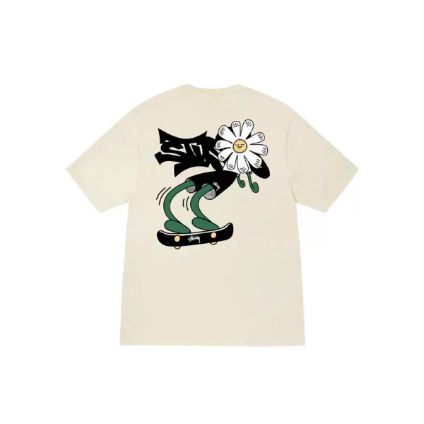 Stussy Floral Skate T-Shirt - Hình ảnh 9