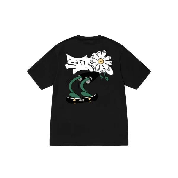 Stussy Floral Skate T-Shirt - Hình ảnh 7