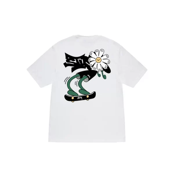 Stussy Floral Skate T-Shirt