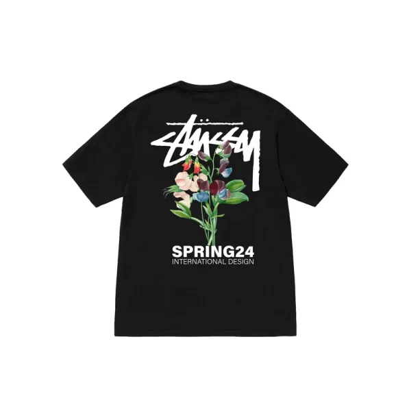 Stussy Floral Spring24 T-Shirt - Hình ảnh 4