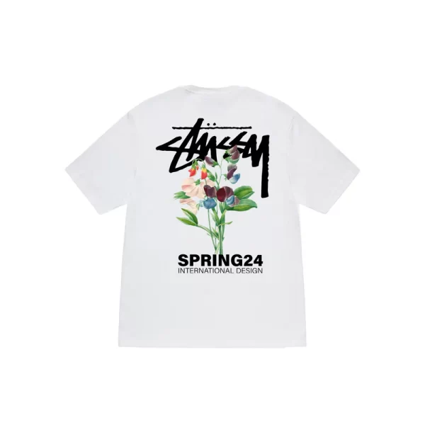 Stussy Floral Spring24 T-Shirt - Hình ảnh 2