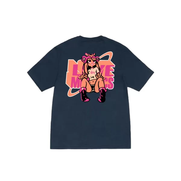 Stussy Love Musics T-Shirt - Hình ảnh 4