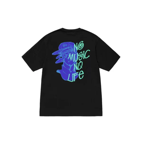 Stussy No Music No Life T-Shirt