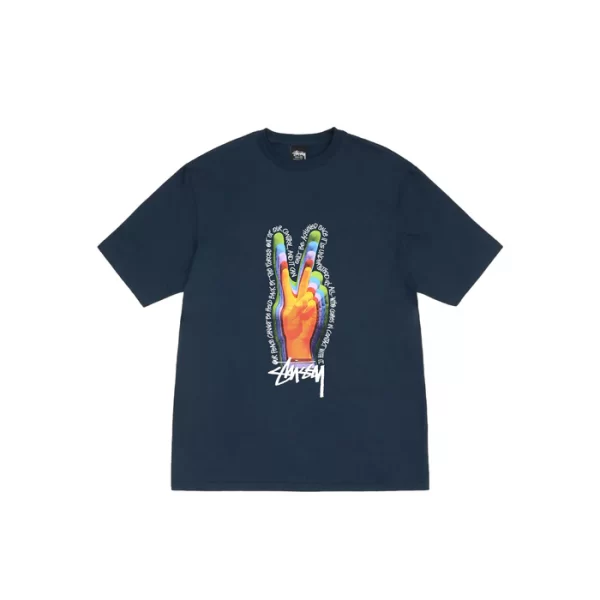 Stussy Peace Sign T-Shirt - Hình ảnh 2