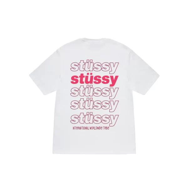 Stussy Pink T-Shirt