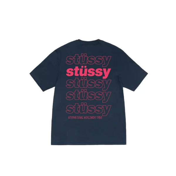 Stussy Pink T-Shirt - Hình ảnh 9