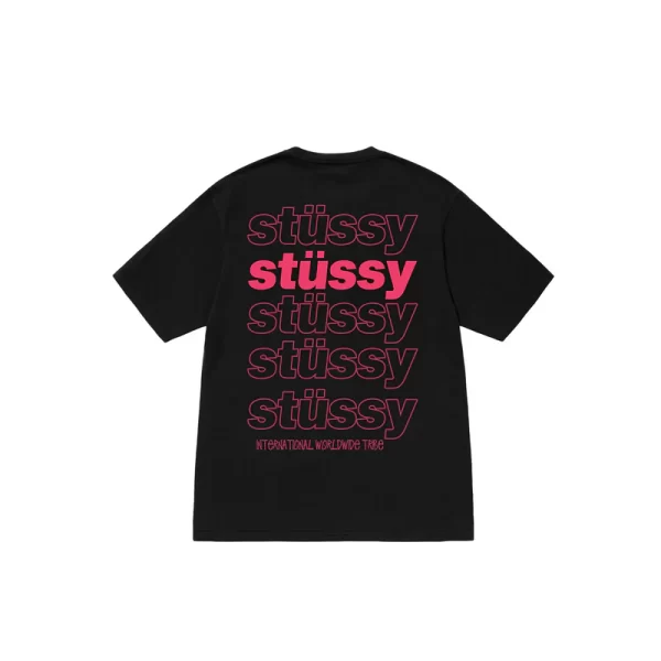 Stussy Pink T-Shirt - Hình ảnh 8
