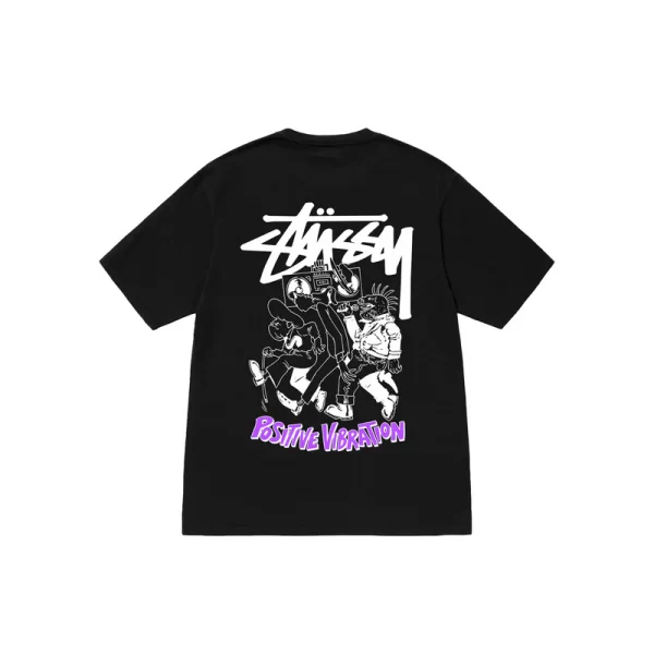Stussy Positive Vibration T-Shirt - Hình ảnh 4
