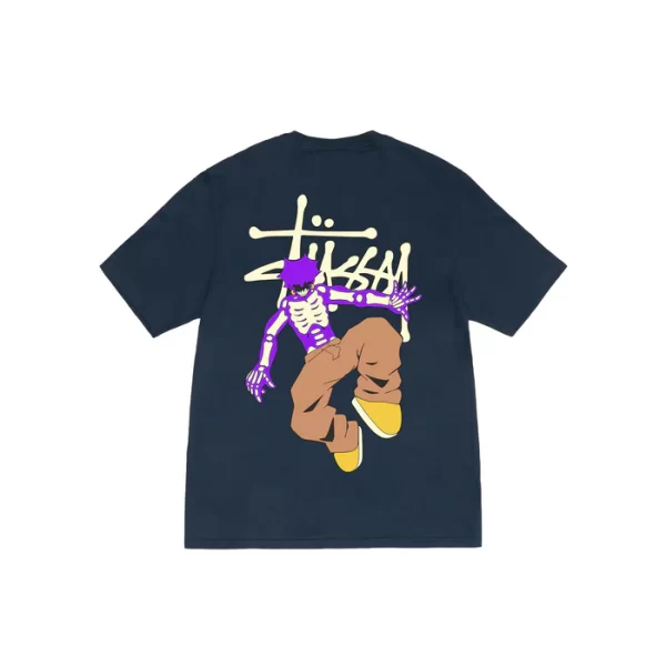 Stussy Purple Lean T-Shirt - Hình ảnh 6