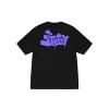 Stussy Purple Smoke T-Shirt - Hình ảnh 4