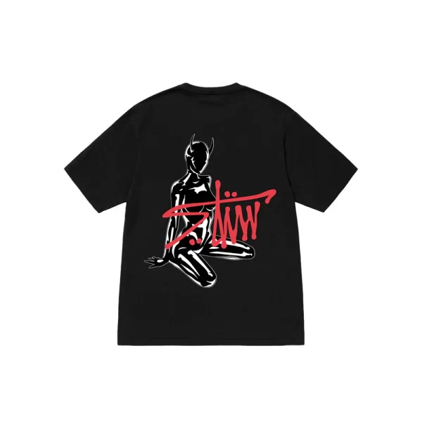 Stussy Slay Devil T-Shirt - Hình ảnh 3