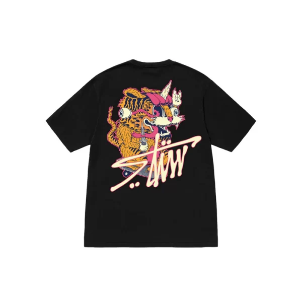 Stussy Thug Tiger T-Shirt - Hình ảnh 4