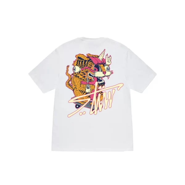 Stussy Thug Tiger T-Shirt - Hình ảnh 2