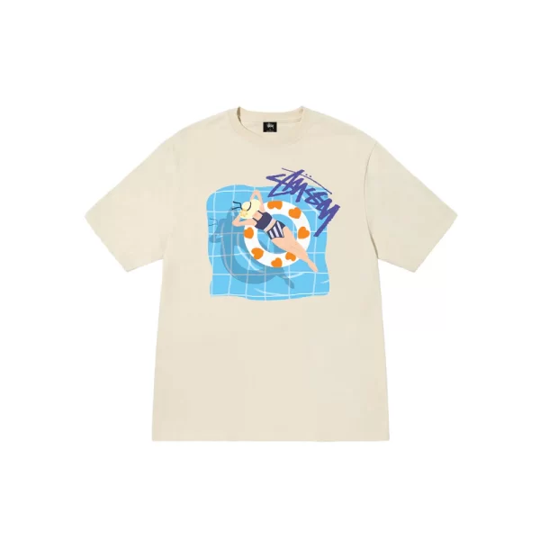 Stussy Tropical Lazy Melt T-Shirt - Hình ảnh 8