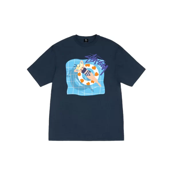 Stussy Tropical Lazy Melt T-Shirt - Hình ảnh 4