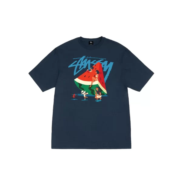 Stussy Tropical Melting Summer T-Shirt - Hình ảnh 4