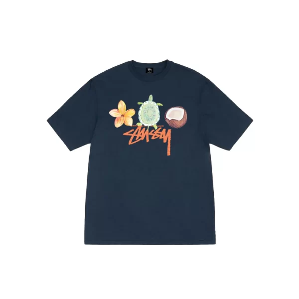 Stussy Tropical Ocean Whispers T-Shirt - Hình ảnh 4