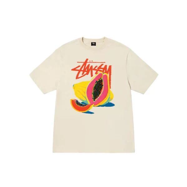 Stussy Tropical Papaya Drip T-Shirt - Hình ảnh 8