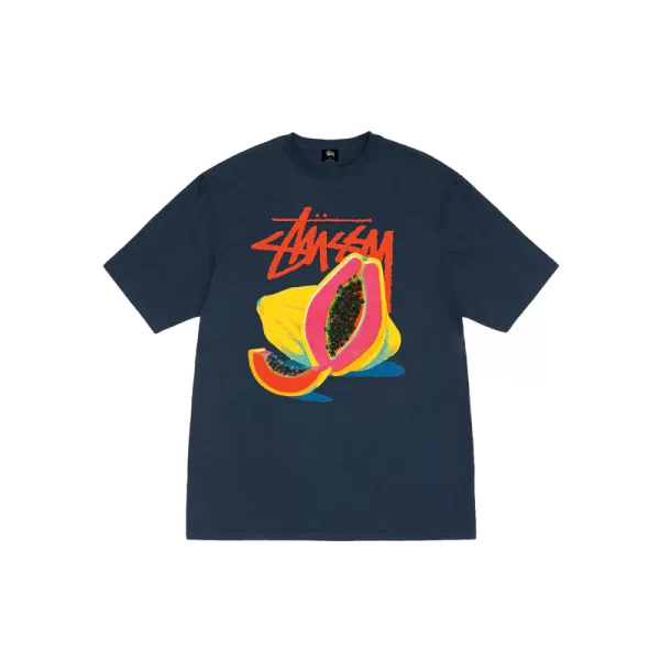 Stussy Tropical Papaya Drip T-Shirt - Hình ảnh 4