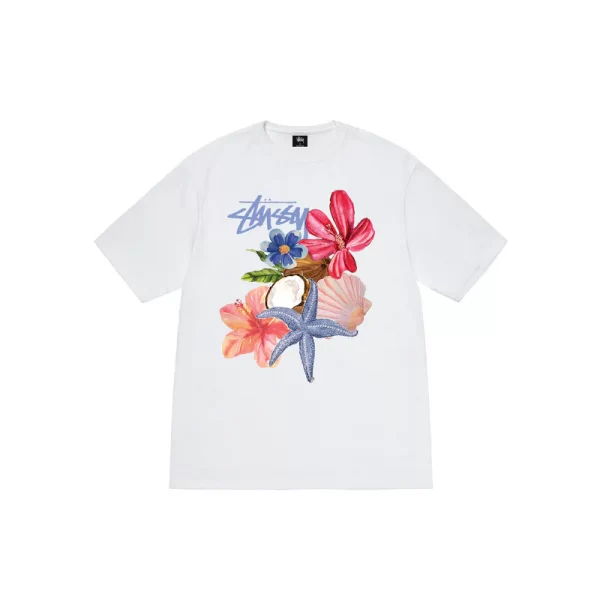Stussy Tropical Sea Breeze T-Shirt - Hình ảnh 2