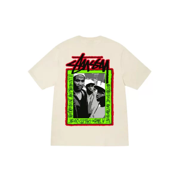 Stussy x A Tribe Called Quest Crewneck Draw T-Shirt - Hình ảnh 5