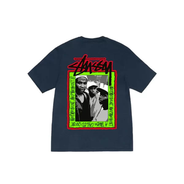 Stussy x A Tribe Called Quest Crewneck Draw T-Shirt - Hình ảnh 3